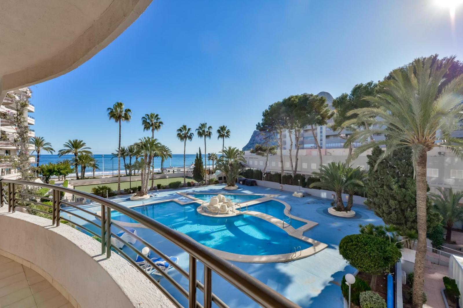 קלפה Villas Guzman - Apartamento Trond Paraiso Mar מראה חיצוני תמונה